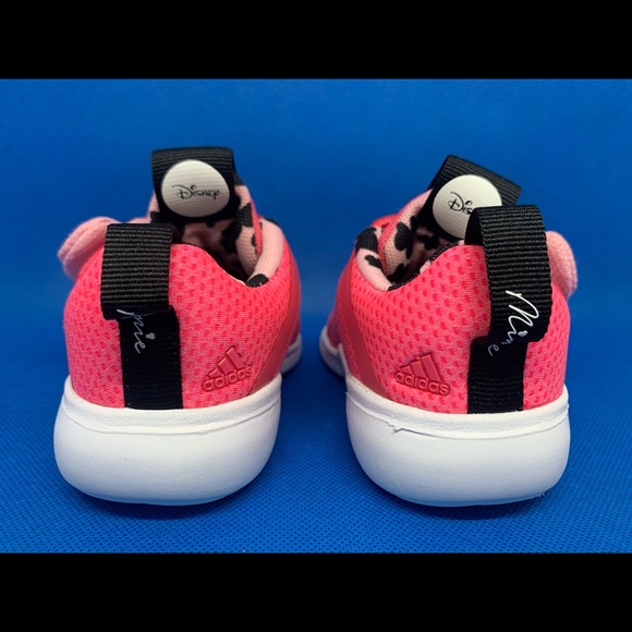 ADIDAS Disney Active Play Minnie Mouse Infant Toddler Girls Sneakers Pink Sz 5K. - Picture 8 of 11